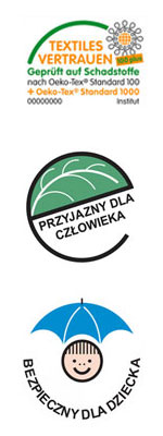 Certyfikaty odzieży Szwendam się